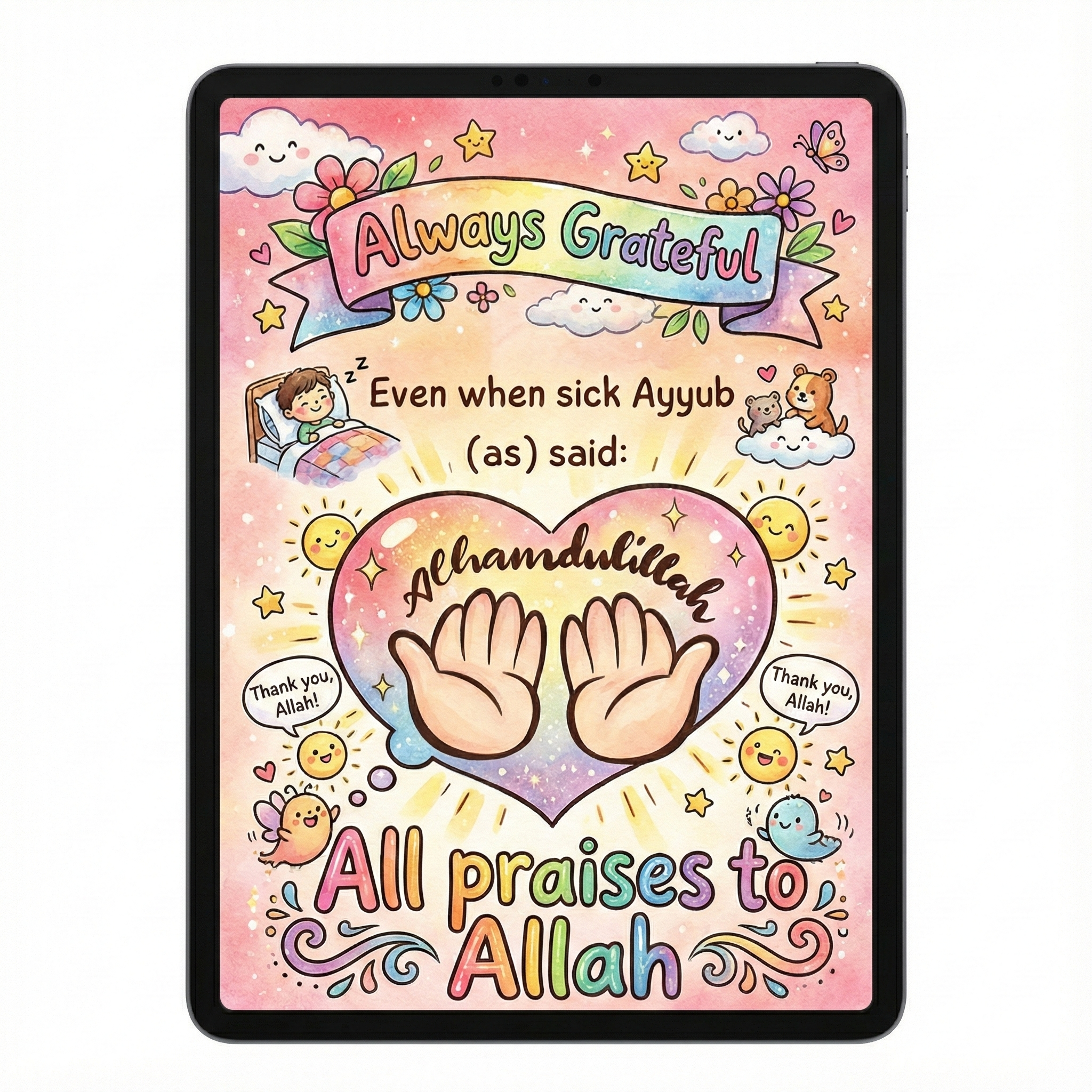 Prophet Ayyub Story – Islamic Ebooks For Kids