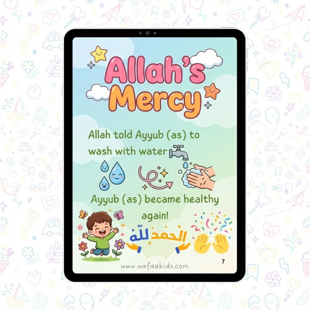 Prophet Ayyub Story – Islamic Ebooks For Kids