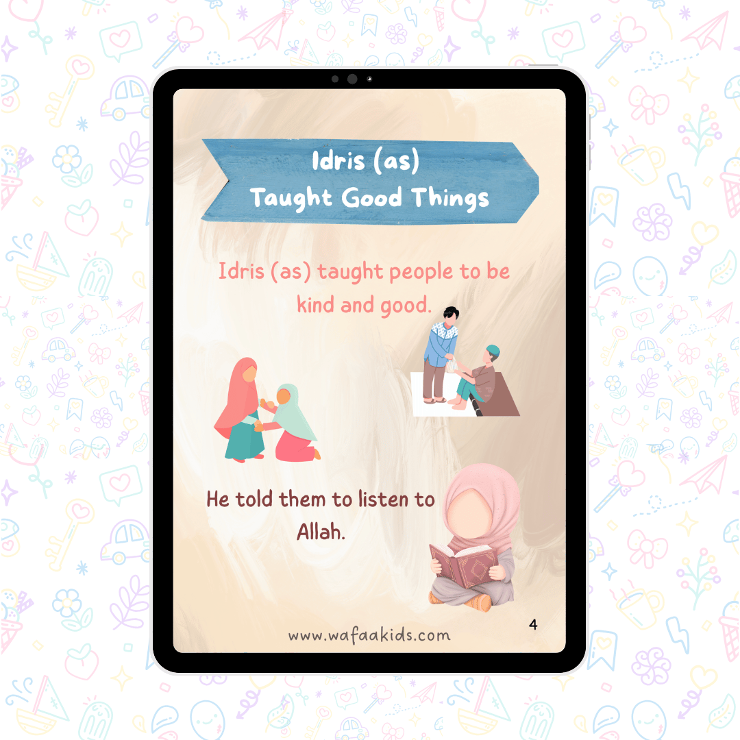 Prophet Idrīs 'AS' Story for Kids-1