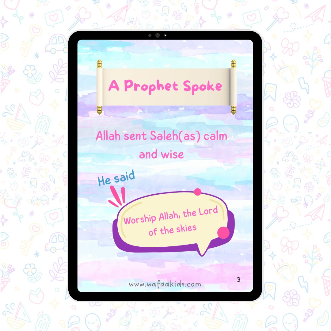 Prophet Saleh 'AS' - Islamic Ebooks For Kids -1