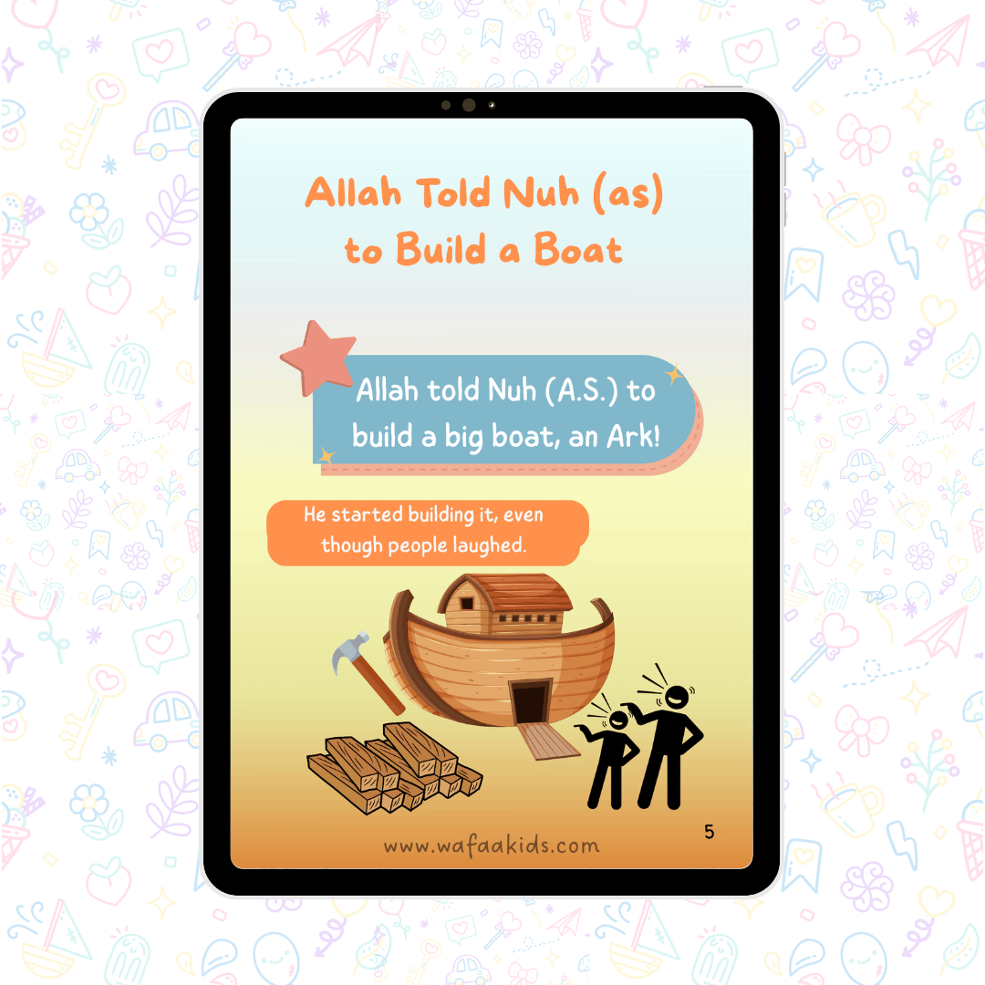 Prophet Nuh 'AS' - Islamic Ebooks For Kids-1
