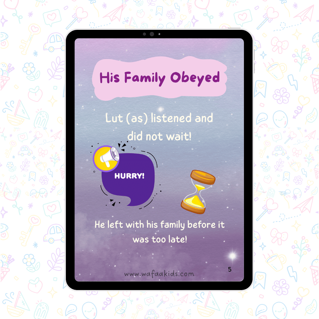 Prophet Lut ‘AS’ Story – Islamic books for kids​ ​