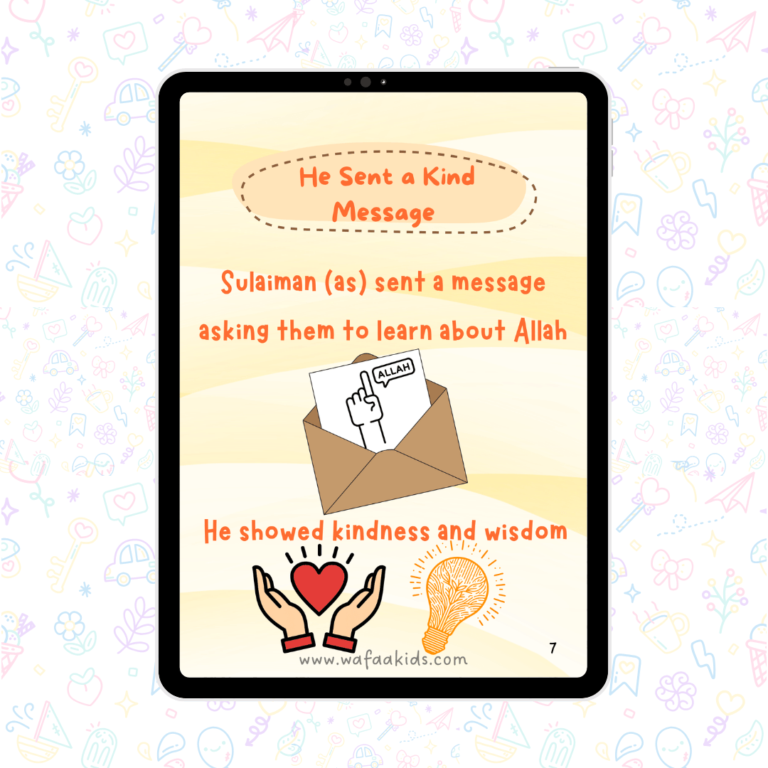 Prophet Suleiman ‘AS’ – Islamic Ebooks For Kids