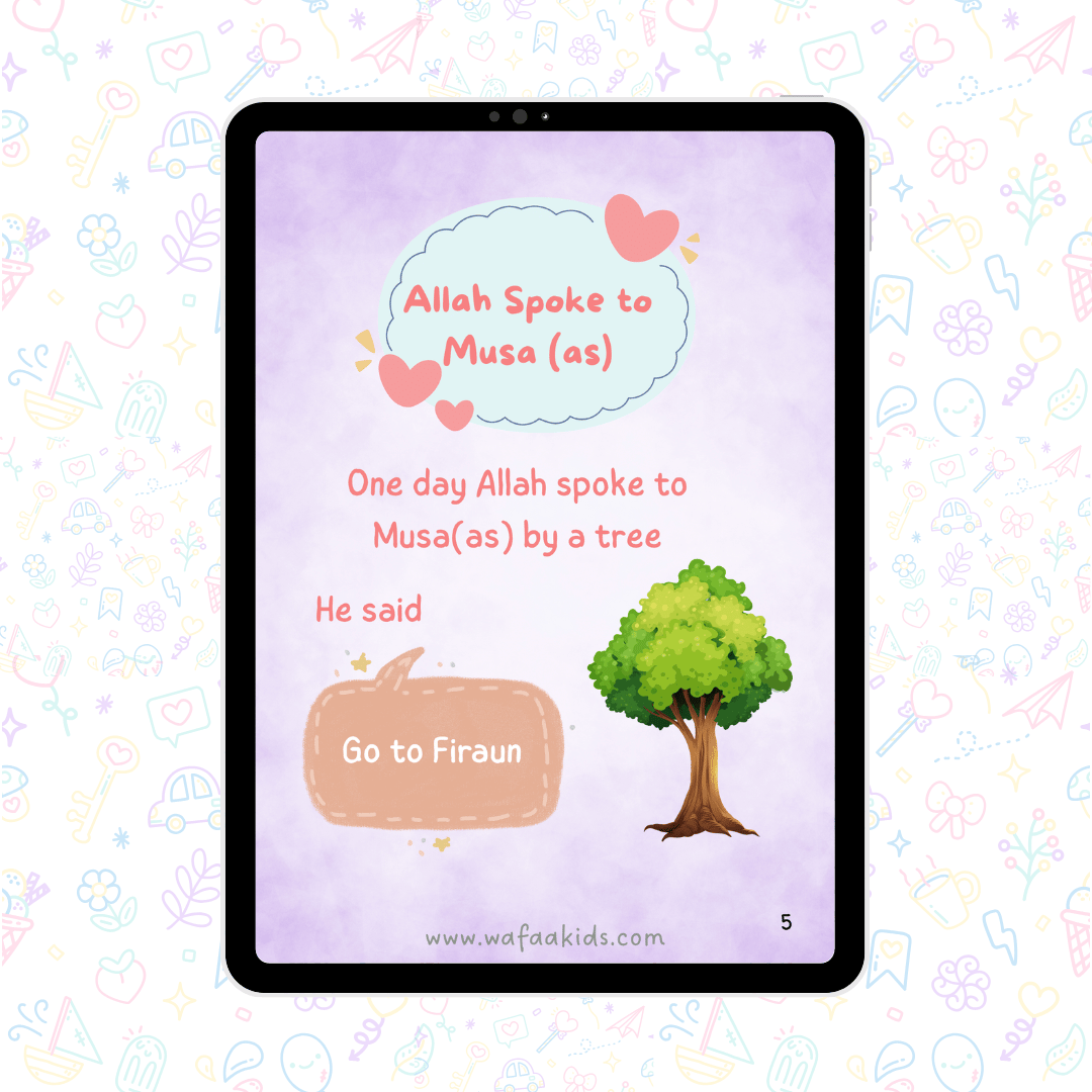 Prophet Musa(as) – Islamic Ebooks For Kids
