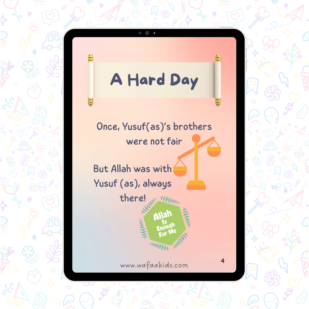 Prophet Yusuf ‘AS’ – Islamic Ebooks For Kids