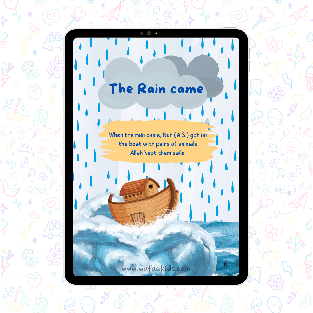 Prophet Nuh ‘AS’ – Islamic Ebooks For Kids